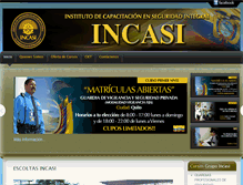 Tablet Screenshot of incasi.com.ec